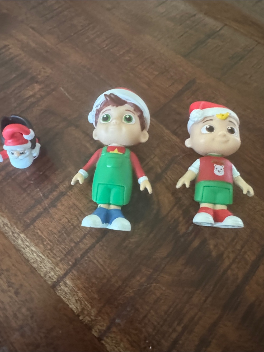 Holiday Kids Elf Toy Figures Set - Green Outfits